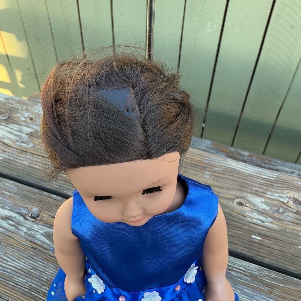 Alexander Doll Co 2024 18’ Inches Hair Dark Brown Eyes Open/Close - Picture 6 of 16